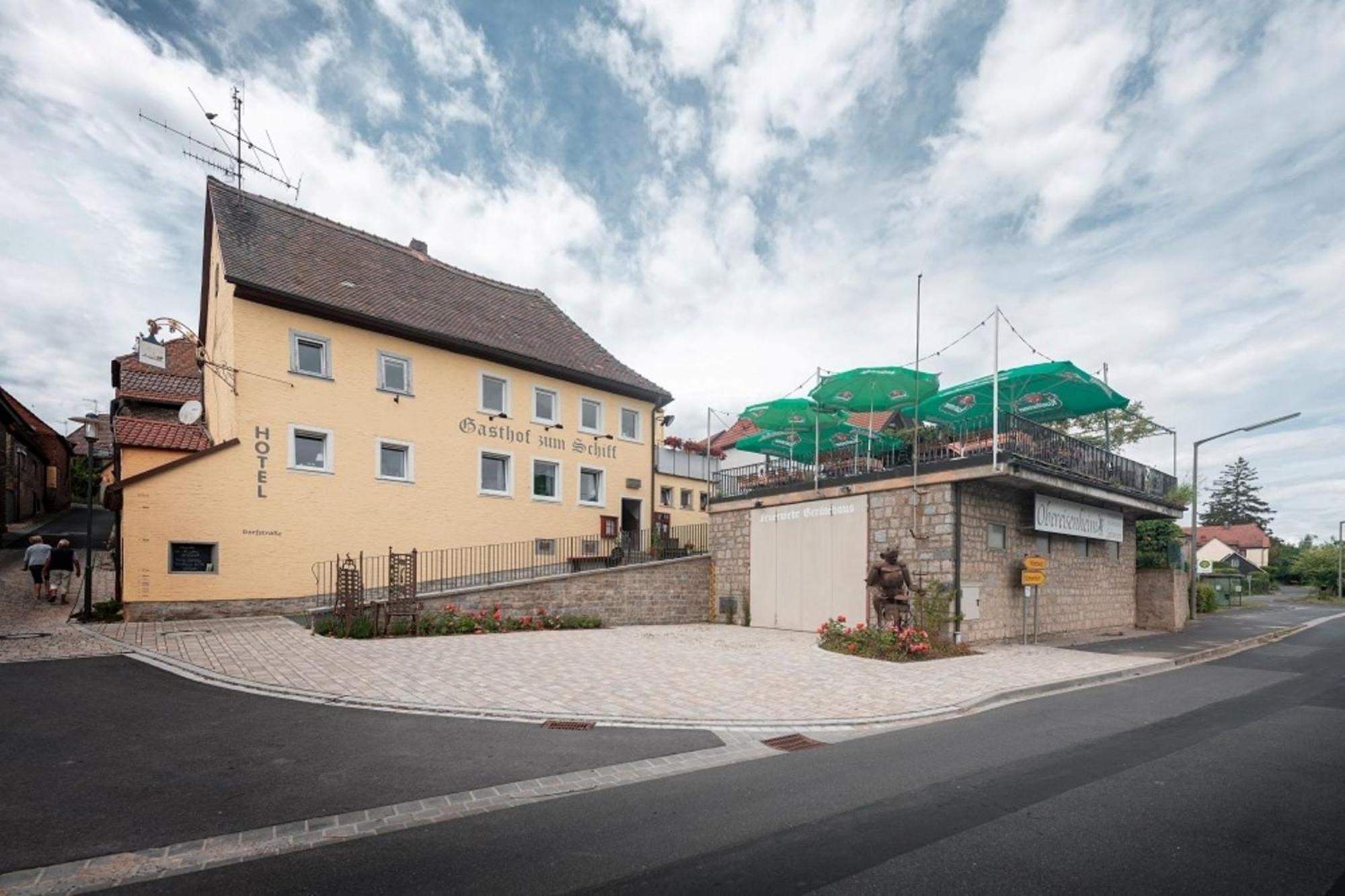 Gasthof Zum Schiff Obereisenheim Kültér fotó